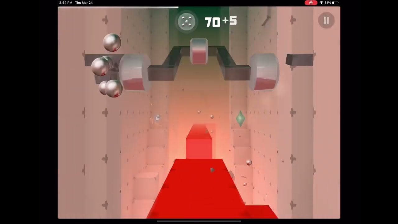 Smash Hit Mayhem Mode, reversed