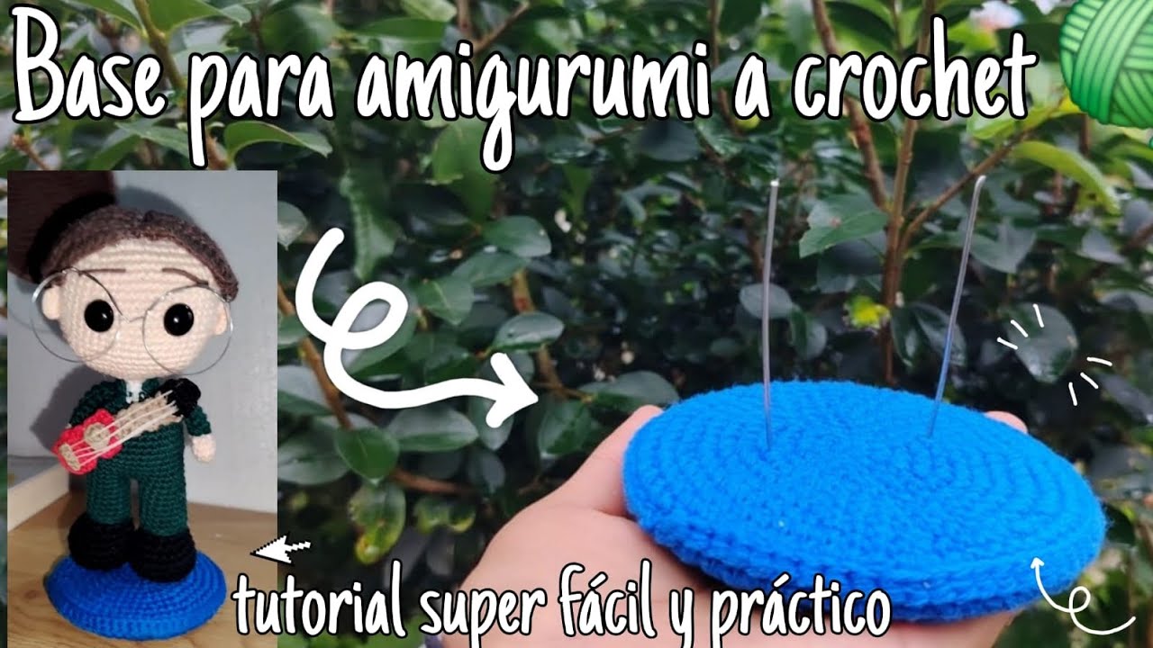Base para Amigurumis a crochet | Tutorial Paso a Paso Fácil y Rápido 