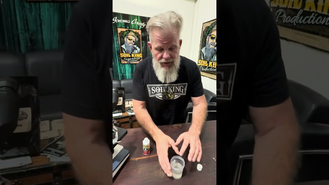 Soil King propagates the seeds with The Amazing Doctor Zymes