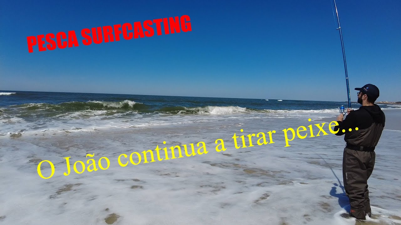 Pesca Surfcasting e o João continua a tirar peixe...