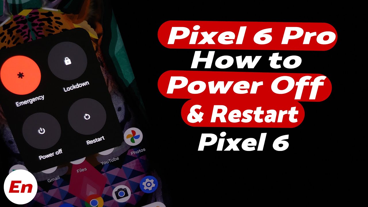 Google Pixel 6 Pro | How To Power or Turn Off & Restart | Google Pixel 6