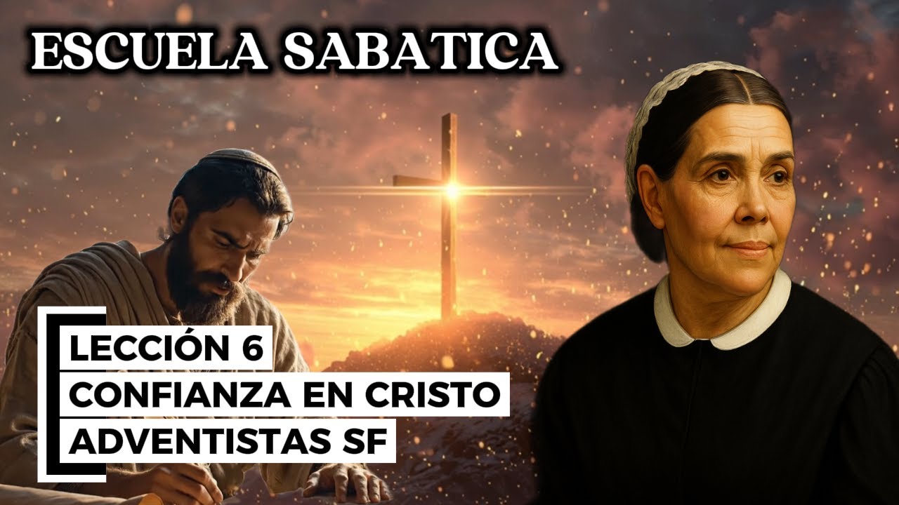 Lección 6 | Escuela sabática | Confianza solo en Cristo |  (Comentario + Elena G. de White)