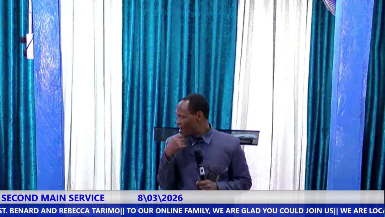 8/3/2026||SECOND MAIN SERVICE||REV.BEN TARIMO   MSSG:WAKRISTO WAAMINIO NI MABALOZI