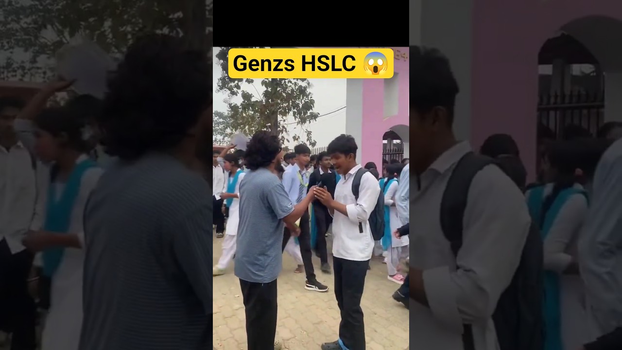 HSLC Genz😯🤡🤣 #youtubeshorts #shortsfeed #2026 #assam #news #boardexam #trendingshorts #hslc