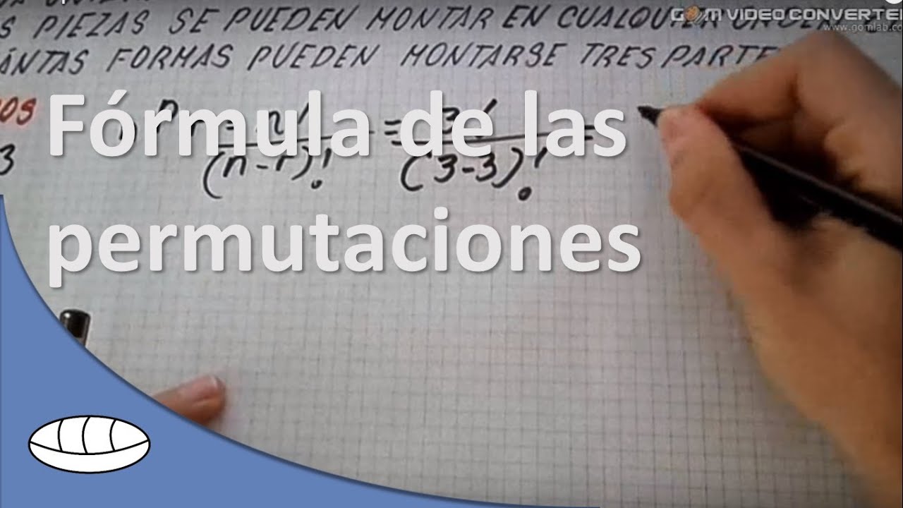 Fórmula de las permutaciones