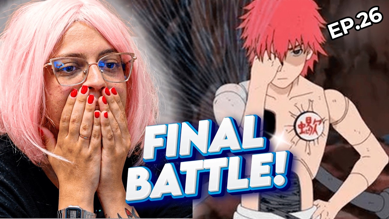 10 Contra 100! A Batalha Final Contra Sasori | React Naruto Shippuden EP 26