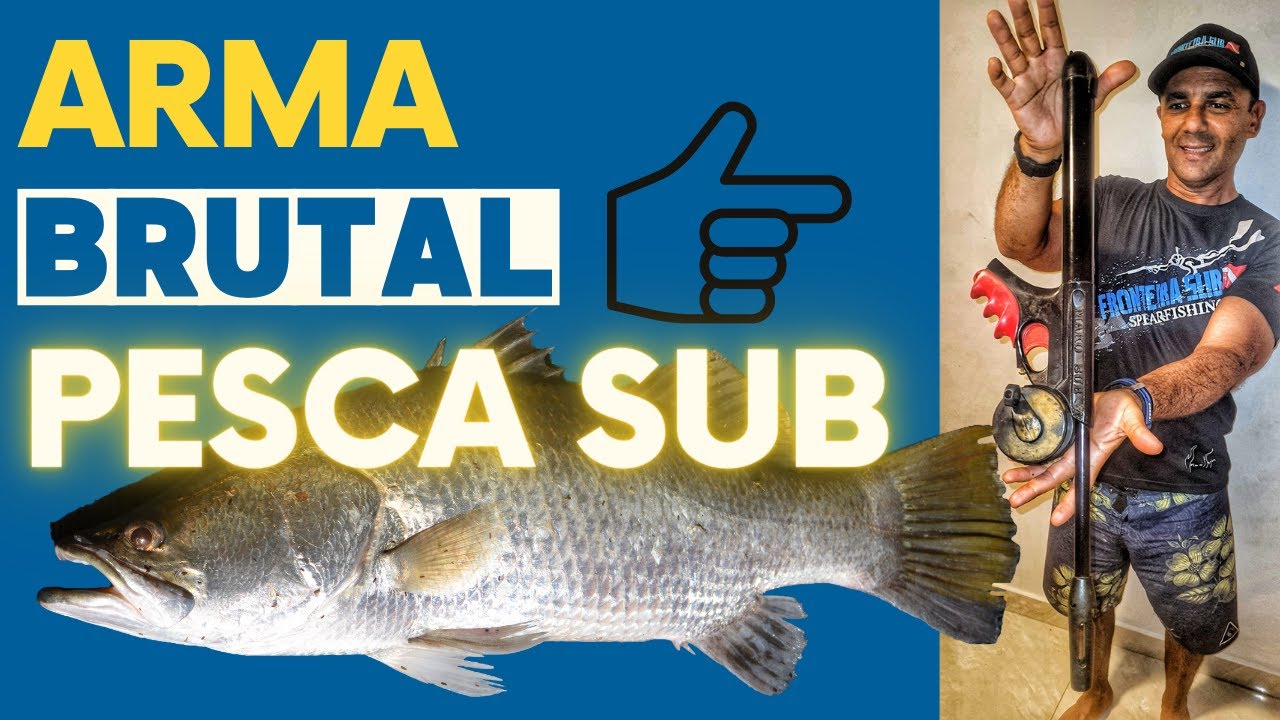 ARPÃO DE PESCA SUB PNEUMÁTICO BRUTAL
