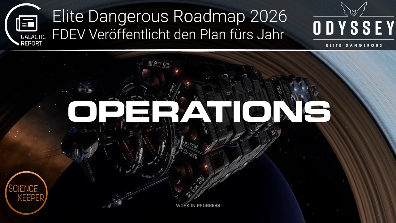 Elite Dangerous: Roadmap 2026 - 6 neue Raumschiffe und 2 große Updates