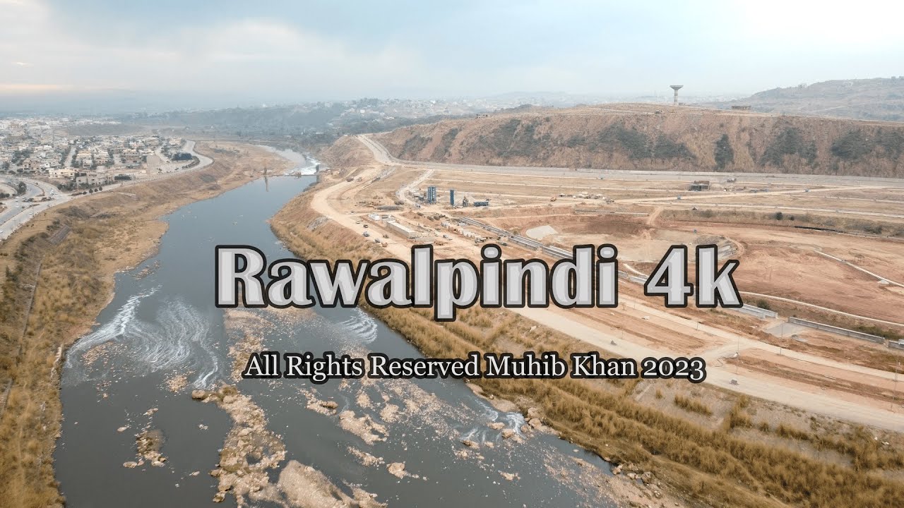 AERIAL View Rawalpindi 4K |DRONE VIDEO| 4K HDR