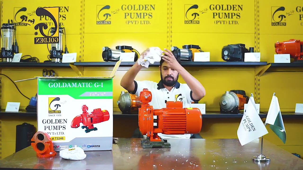 Golden Deep Well Pump Unboxing Video