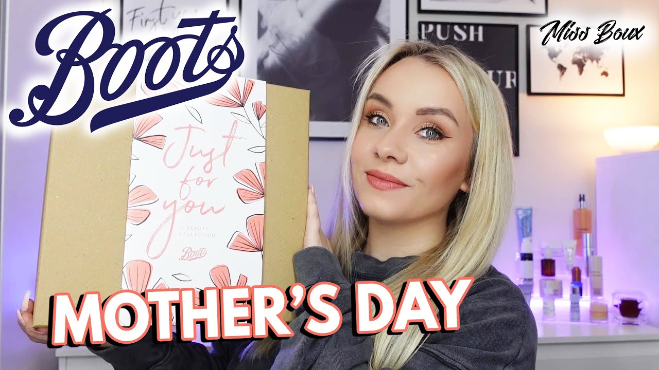 BOOTS MOTHERS DAY BOX - JUST FOR HER - FULL UNBOXING 20 PRODUCTS WORTH £300+  💕 MISS BOUX