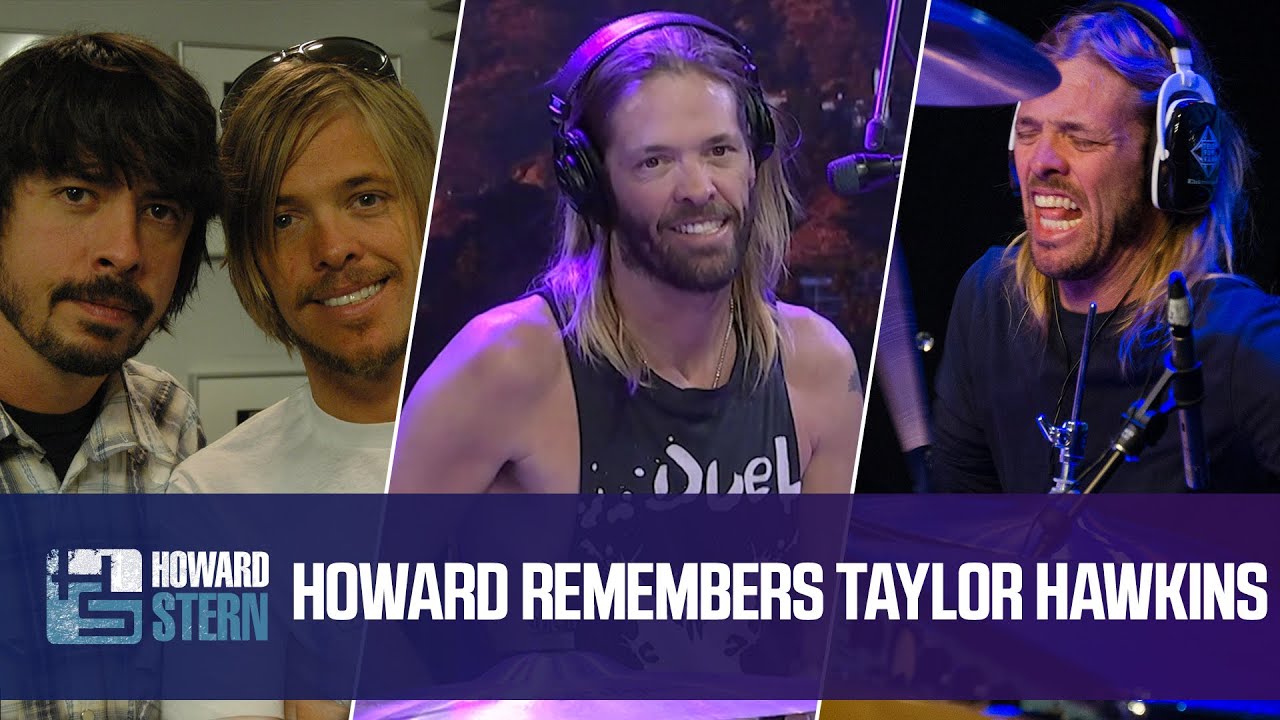 Howard Stern Remembers Taylor Hawkins and His Many Stern Show Visits