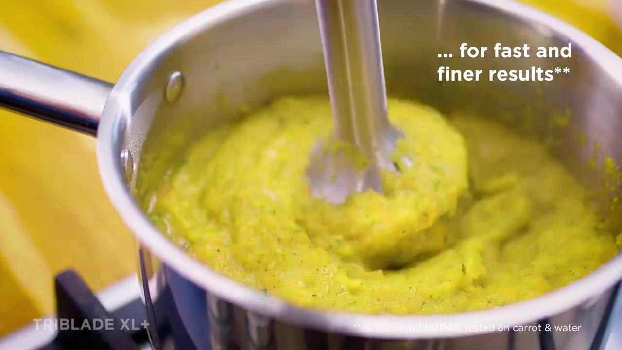 Discover Kenwood Triblade XL+   HBM60 Hand Blender