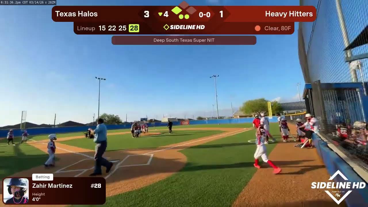 Heavy Hitters vs. Texas Halos (2026.03.14)