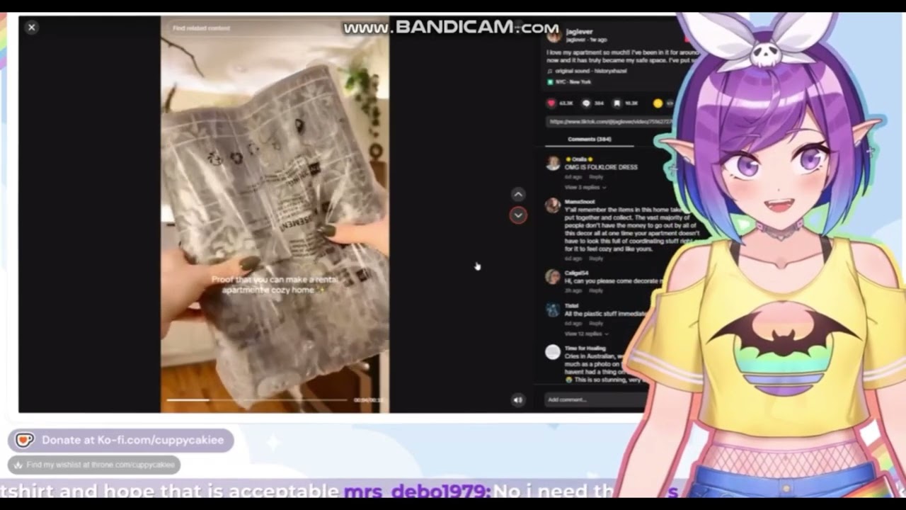 CuppyCakiee vtuber burp compilation