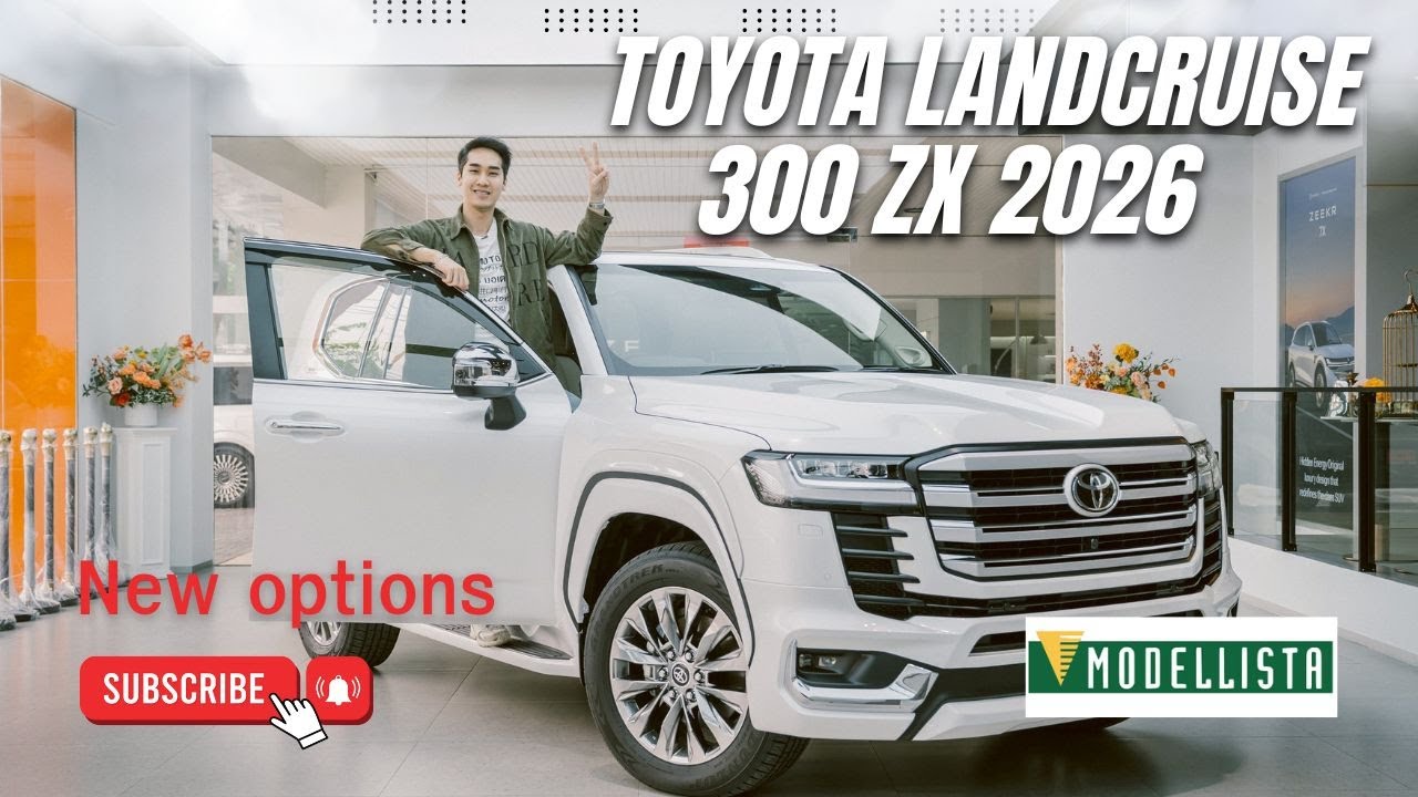 อัพเดท Toyota Landcruiser300ZX MY2026 มีอะไรใหม่ไปชมกัน #toyota #toyotalandcruiser #landcruiser300