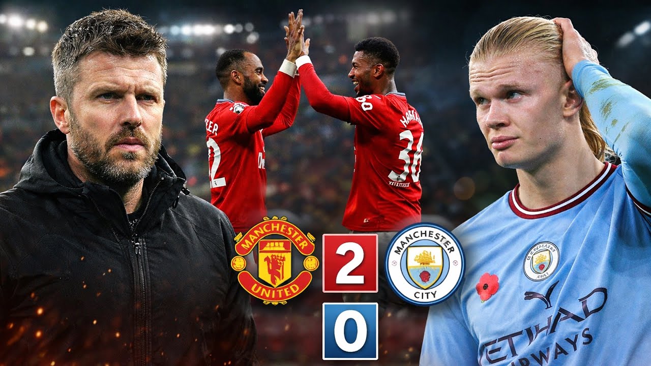 CERITA MENARIK DIBALIK KEMENANGAN MAN UNITED VS MAN CITY