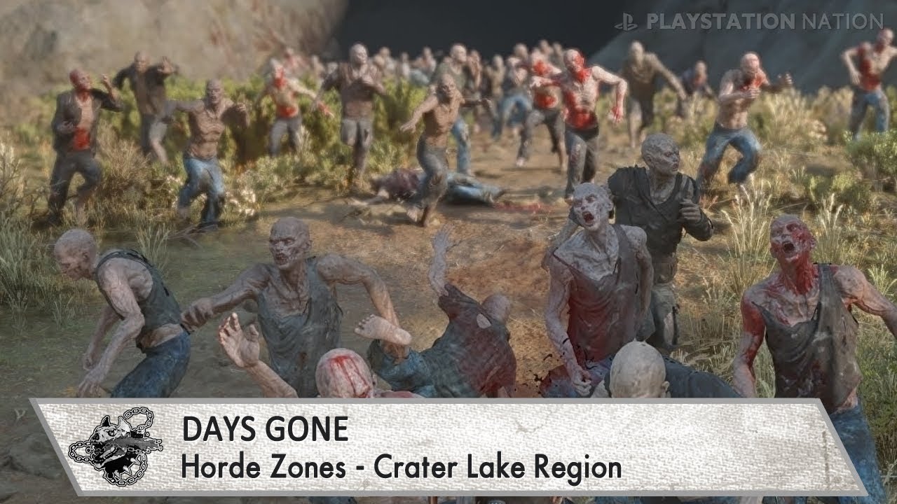 Days Gone - All Horde Zones - Crater Lake Region [Horde Killer Storyline]