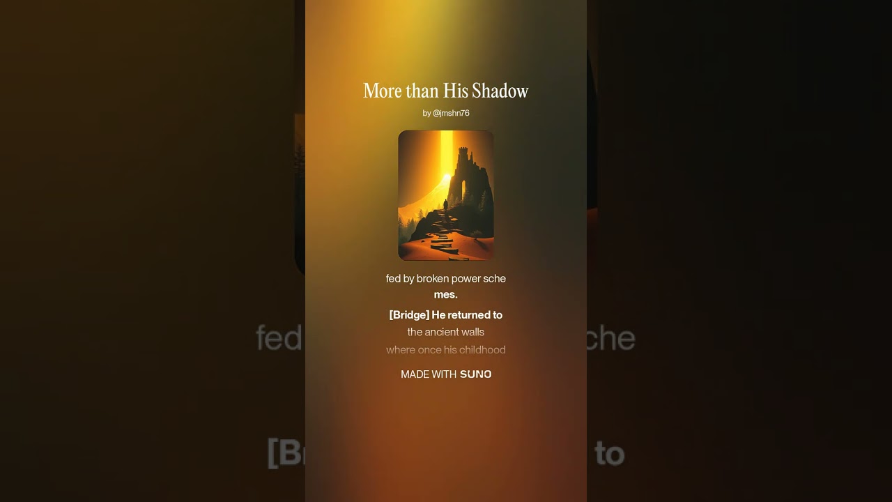 More than His Shadow 