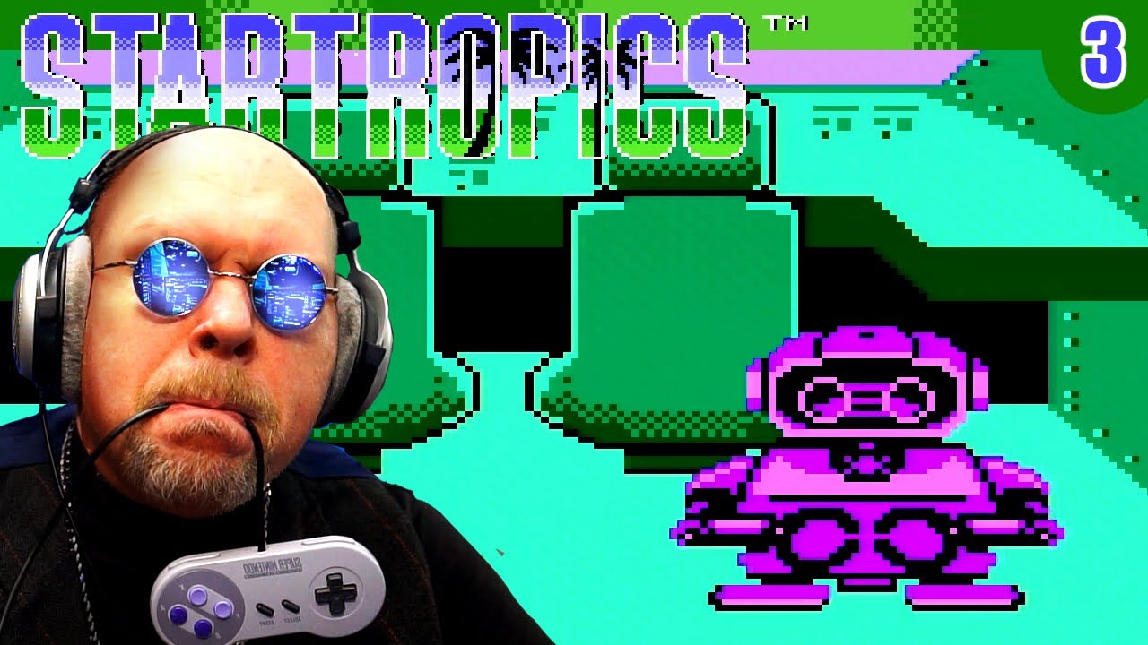 R.O.B Makes A Cameo! | FIN PLAYS: Startropics (NES) -  Part 3