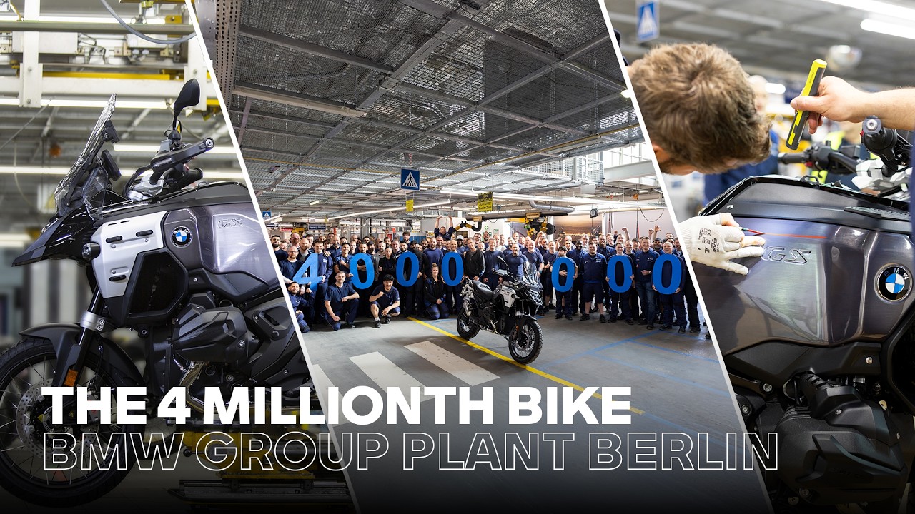 Made in Berlin: The 4 Millionth Motorcycle | BMW Plant Berlin