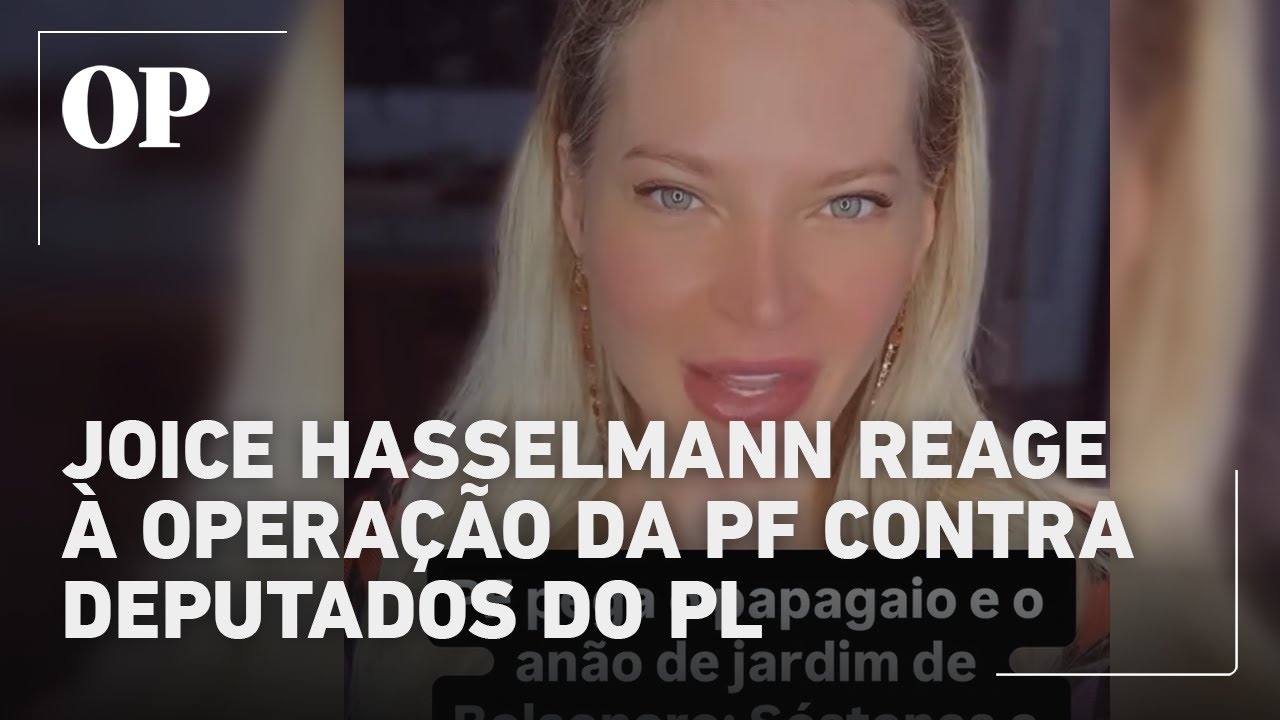 Joice Hasselmann debocha de Sóstenes e Jordy após operação da PF: “Extrema direita burra”