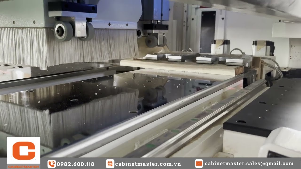 Máy Khoan 6 Mặt CNC Đầu Đơn Gia Công Toàn Diện 6 Mặt Gỗ Tự Nhiên - SMART 612M