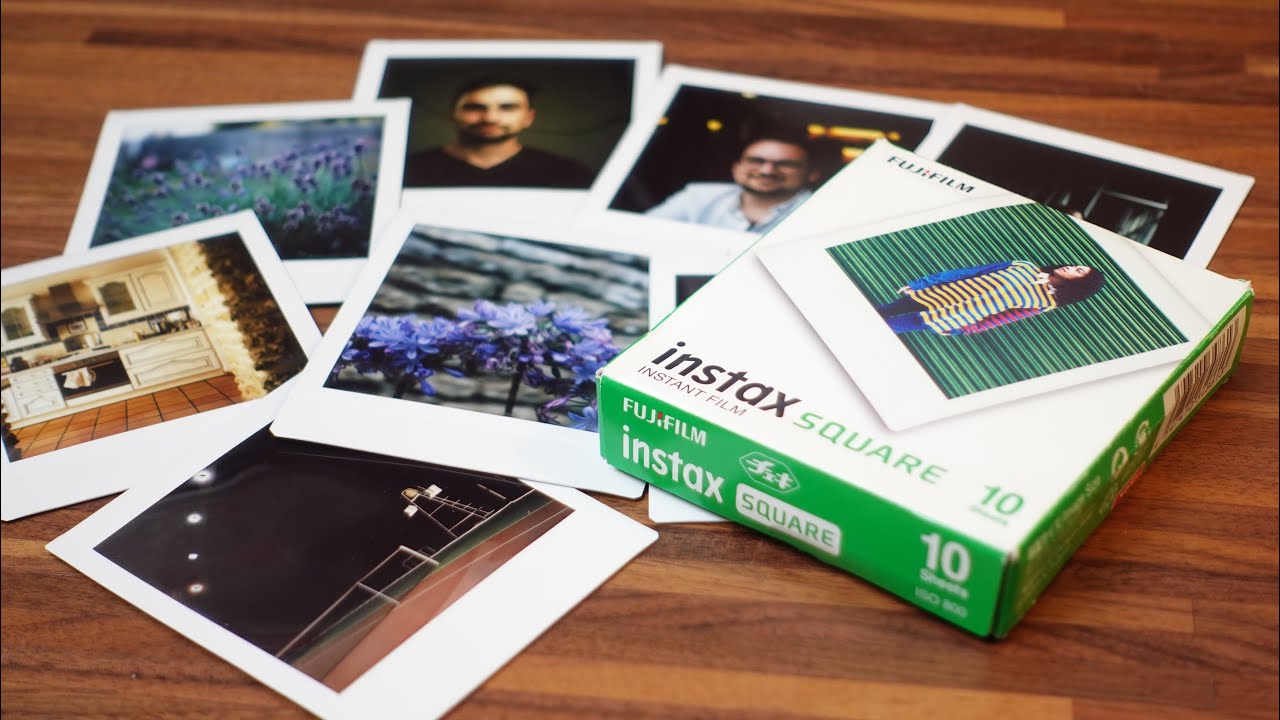 Obtenir de MEILLEURS RÉSULTATS avec les INSTAX FUJIFILM (mini, square et wide)