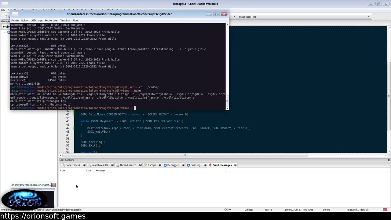 Let's make a point & click game for Atari STe using SGDL : Tutorial Part 3/5 Fading & Draw Sprite