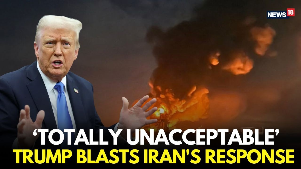 LIVE: Trump Calls Iran Response &lsquo;Totally Unacceptable&rsquo; | Ceasefire Tensions Rise | US-Iran War LIVE