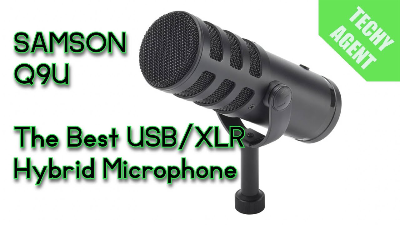 Samson Q9U - Review with sample voiceover, recorded instruments, and singing