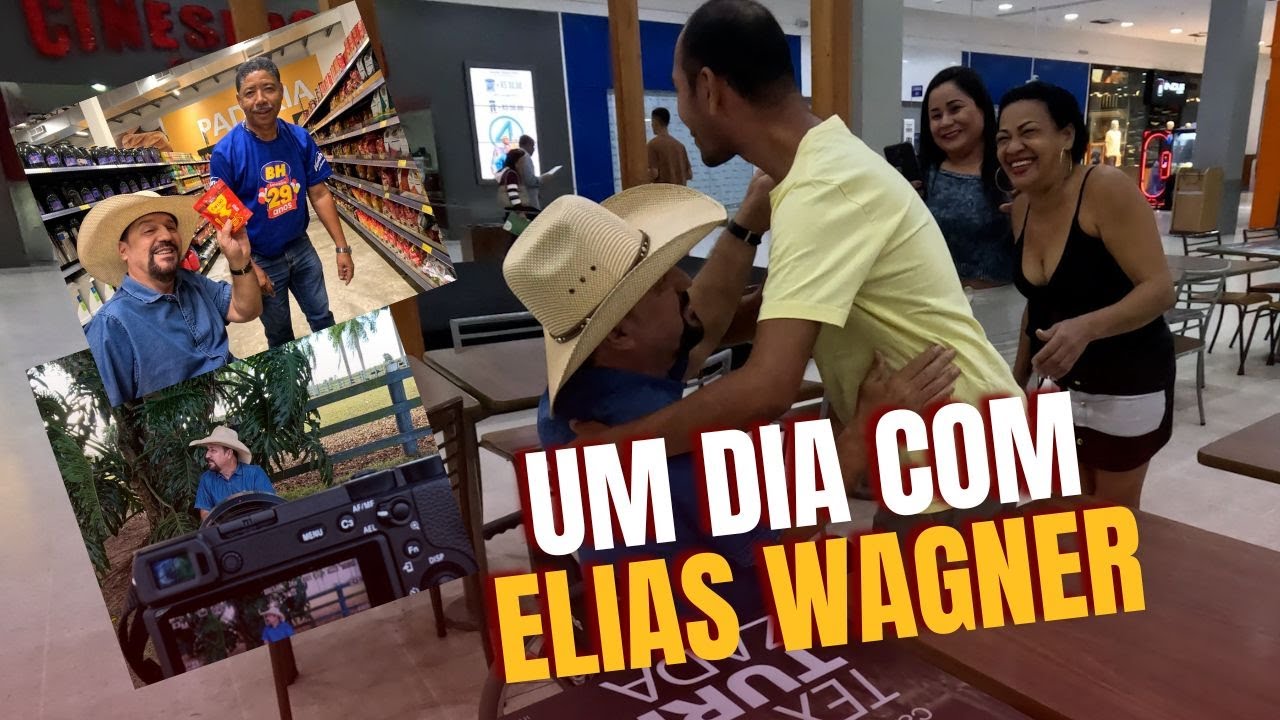 Conhecendo Fã + Mercado + Gravação de Vídeo Clipe | DIA A DIA DO ELIAS WAGNER