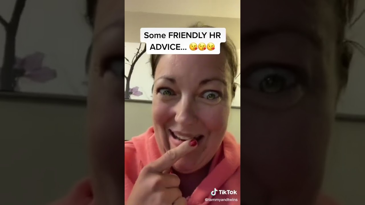 Some friendly HR advice
