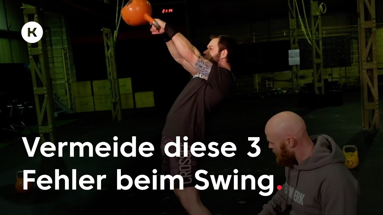 Kettlebell Swing: Diese 3 Fehler solltest du beim KB Swing vermeiden