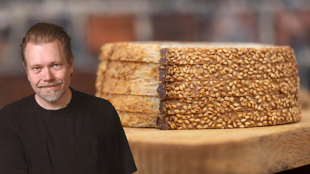 Sesame Sourdough Bread Recipe | Tasty & gorgeous | Foodgeek Baking