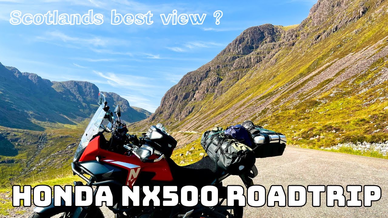 Эпизод 6 | Потрясающие виды | Honda nx500 | Bealach na Bà | Перевал Эпплкросс