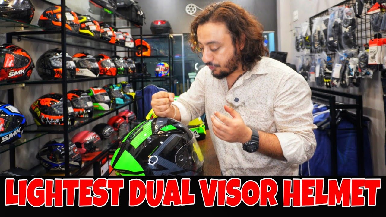 The LIGHTEST/AFFORDABLE DUAL VISOR HELMET ? 