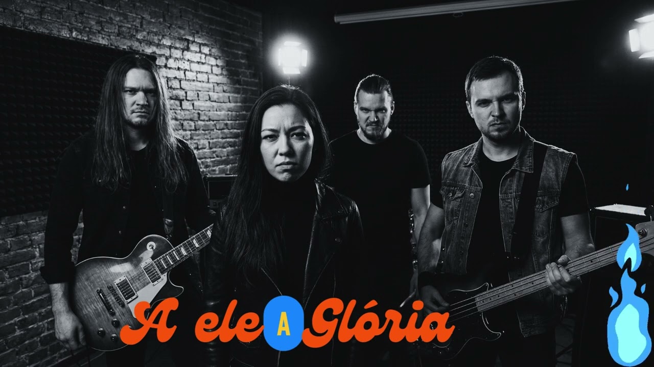 🔥 A ELE A GLÓRIA – ROCK METAL | Cover Poderoso (#gabrielarocha )#rockcristão #rockgospel