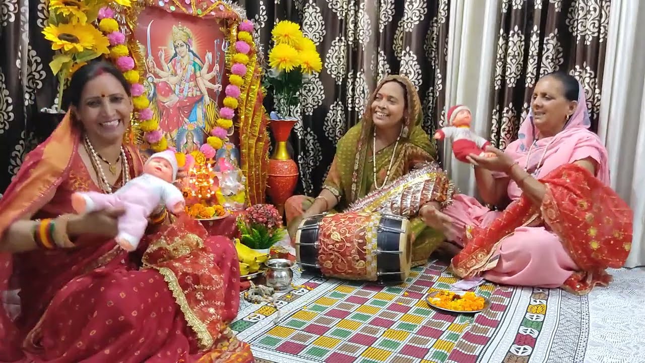 💐शेरोवाली मैया का सुंदर हरयाणवी भजन। मैया नाटे मत नाटे मत 💐 । हरयाणवी लेडीज सत्संग शेरोवली  के भजन💐