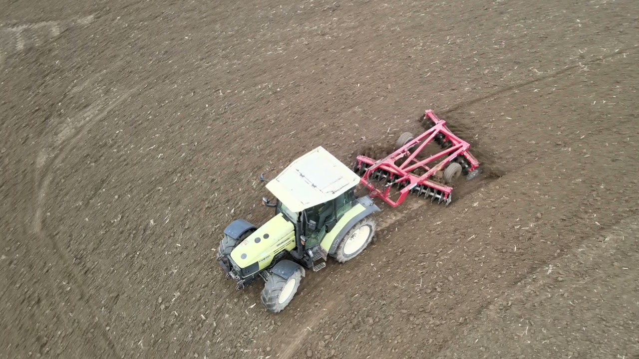 Hurlimann XT-909 | Tanjiranje 2021 | H&uuml;rlimann XT-909  preparation of land for sowing corn
