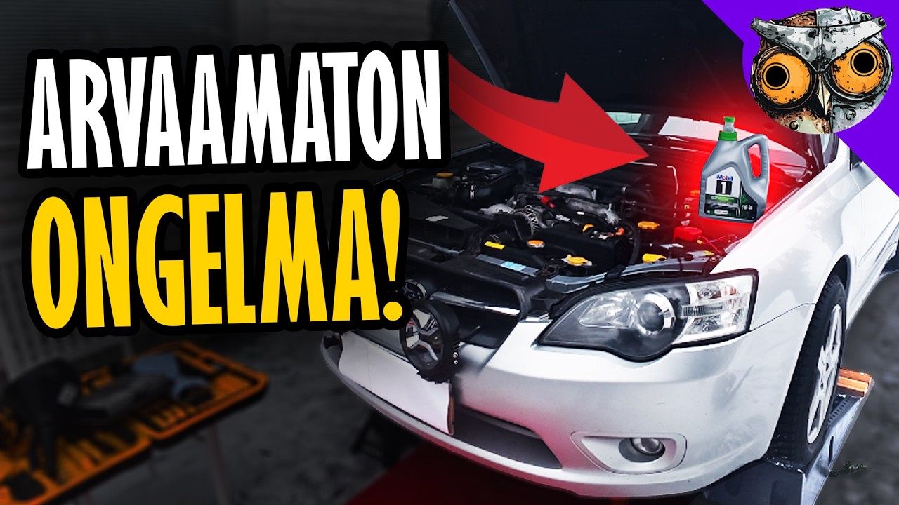 VAIHDETAAN MOOTTORIÖLJYT ILMAN KOKEMUSTA! 🧴
