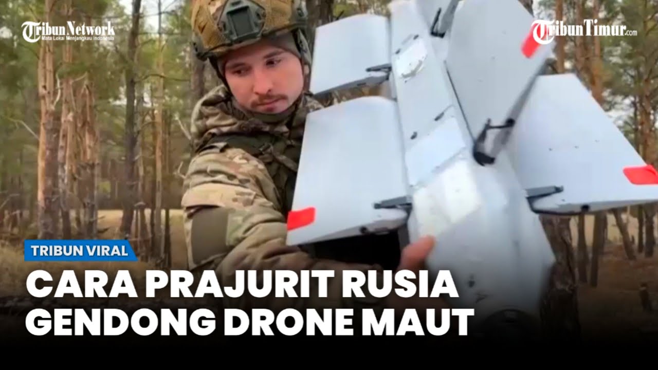 Drone Rusia Beraksi! Senjata dan Tank Ukraina Disikat hingga Tak Layak Pakai
