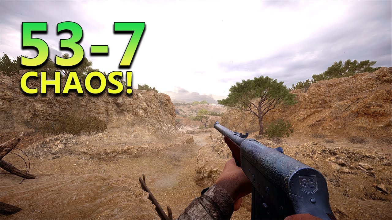Battlefield 1 Gameplay: 53-7 | ALMOST 1 Battalion