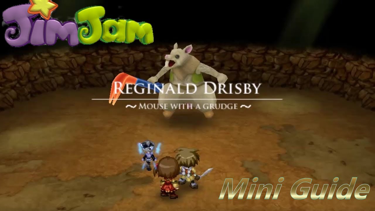 Reginald Dribsy I Red & Purple Mushroom Boss Battle Guide I Recettear An Item Shop's Tale
