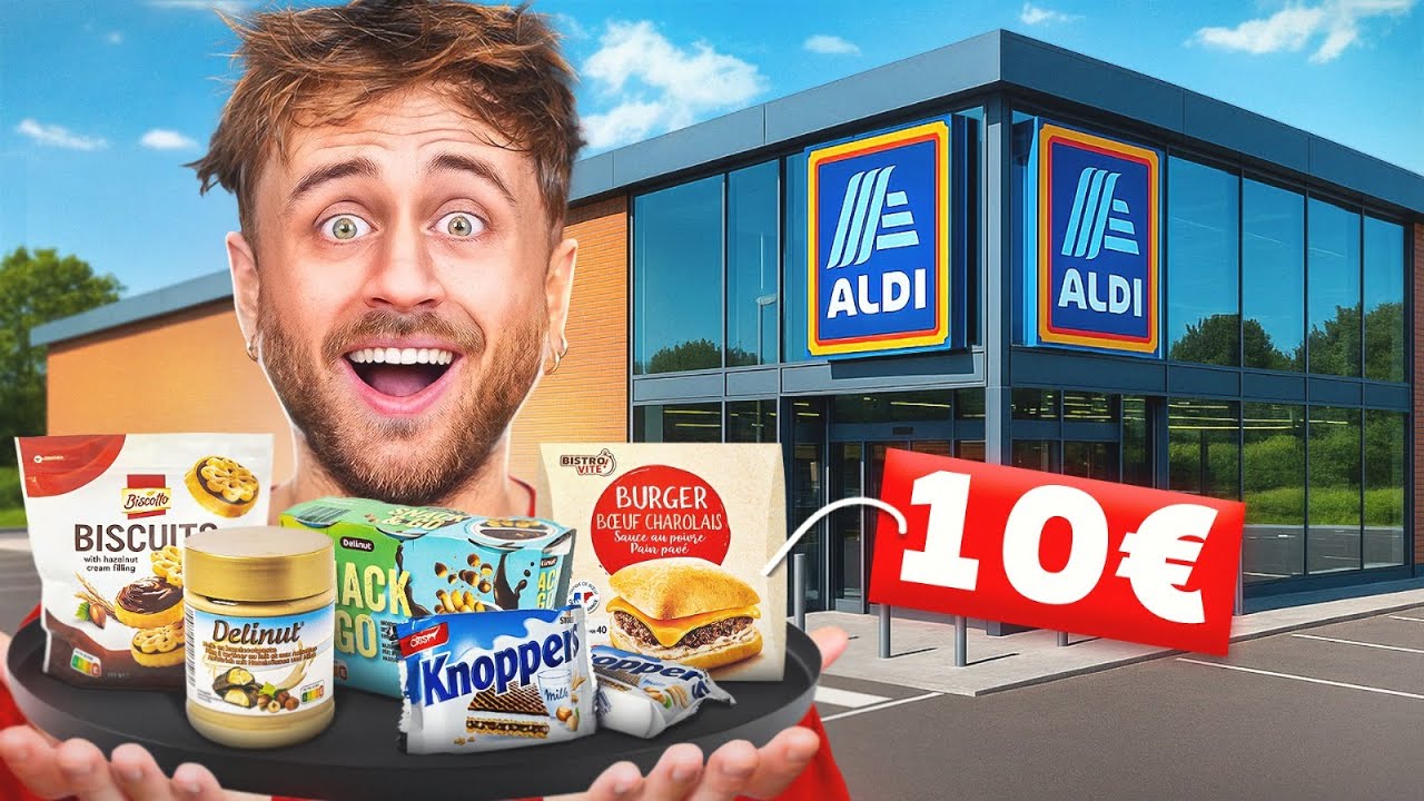 Je teste les SNACKS ALDI pour la 1ÈRE FOIS 🤯