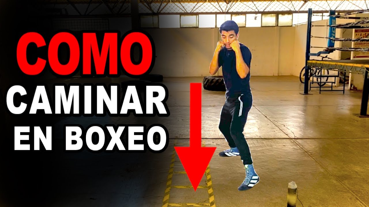 TE ENSEÑO como caminar en BOXEO🥊 DESPLAZAMIENTOS básicos  para principiantes PASO A PASO!!!!