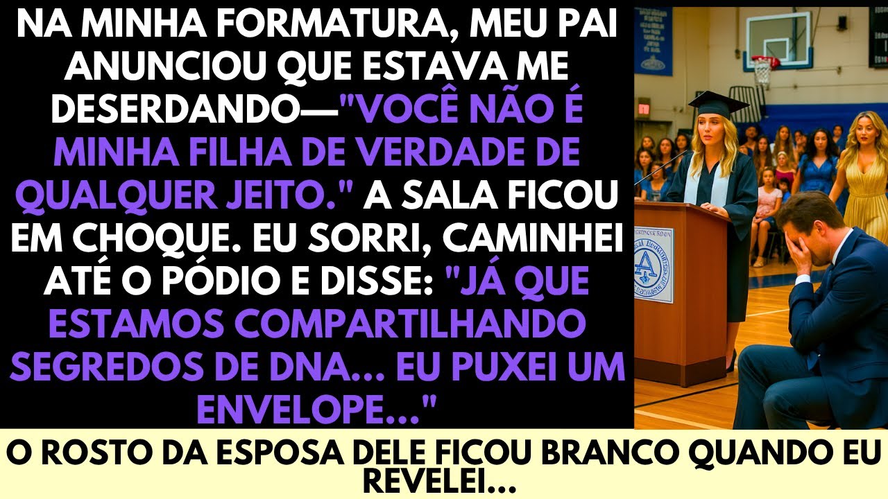 Na Formatura, Meu Pai Me Deserdou — Então Revelei Um Segredo de Família Que Ele Não Podia Negar