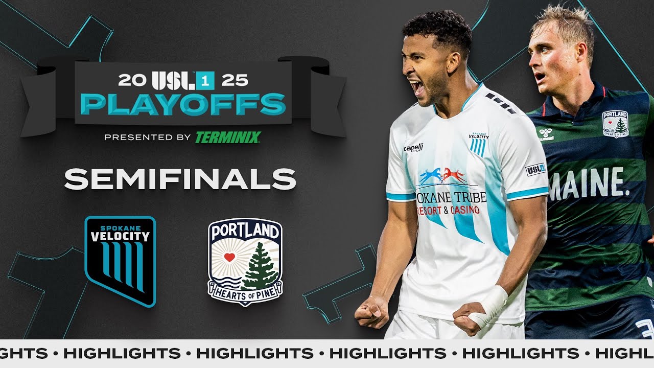 11.09.3025 | Spokane Velocity FC vs. Portland Hearts of Pine - Game Highlights