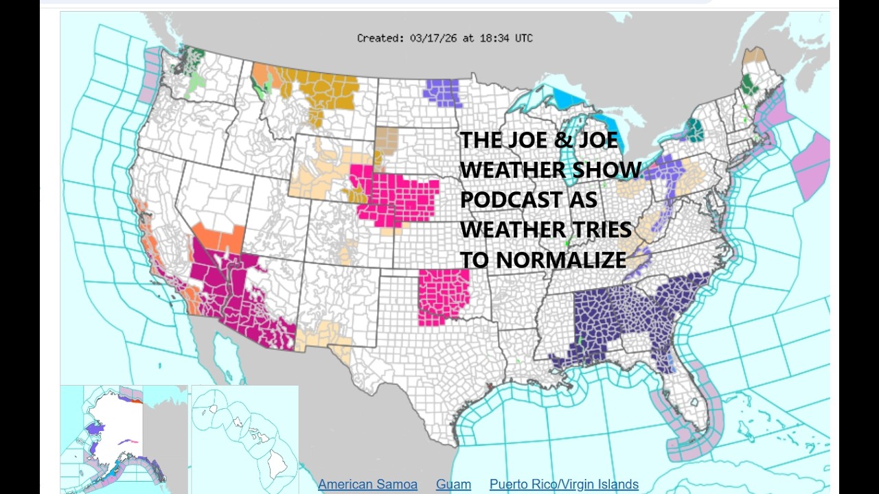 Calmer Weather Conditions With Moderating Temperatures & No Major Storms On The Horizon