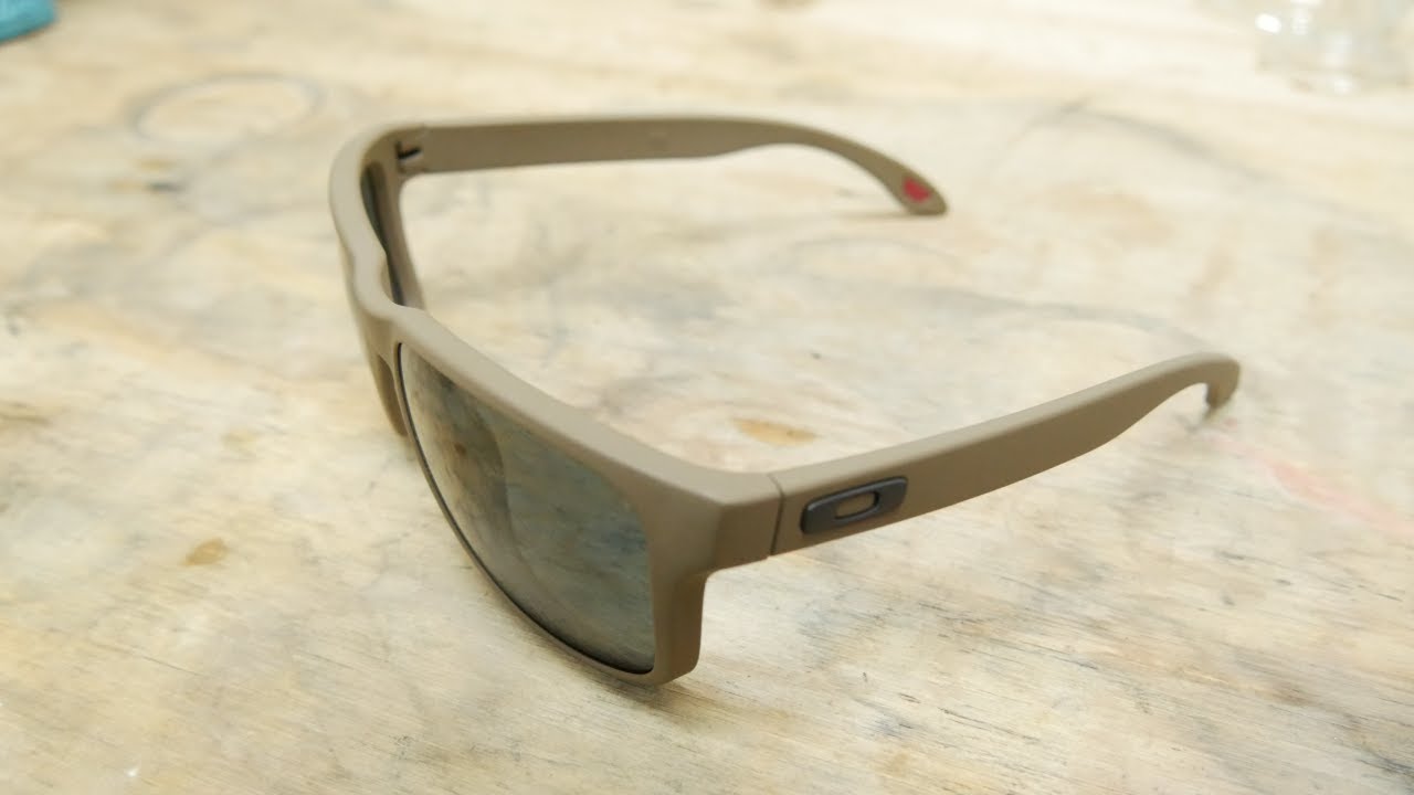 Oakley Holbrook restoration | Cerakote | Lens install